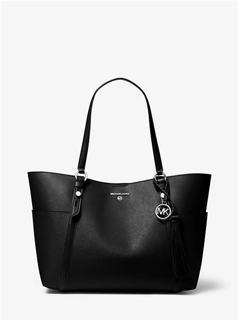 michael michael kors emma large saffiano leather tote|sullivan large multifunction leather tote.